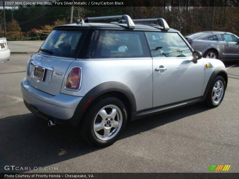 Pure Silver Metallic / Grey/Carbon Black 2007 Mini Cooper Hardtop