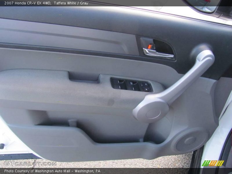 Taffeta White / Gray 2007 Honda CR-V EX 4WD