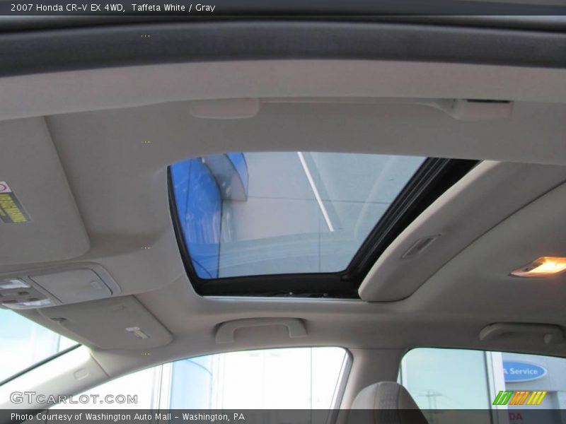 Taffeta White / Gray 2007 Honda CR-V EX 4WD