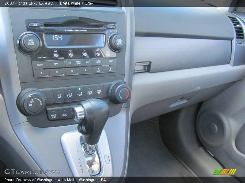 Taffeta White / Gray 2007 Honda CR-V EX 4WD