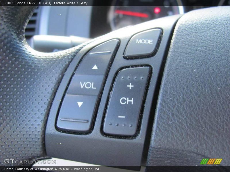 Taffeta White / Gray 2007 Honda CR-V EX 4WD