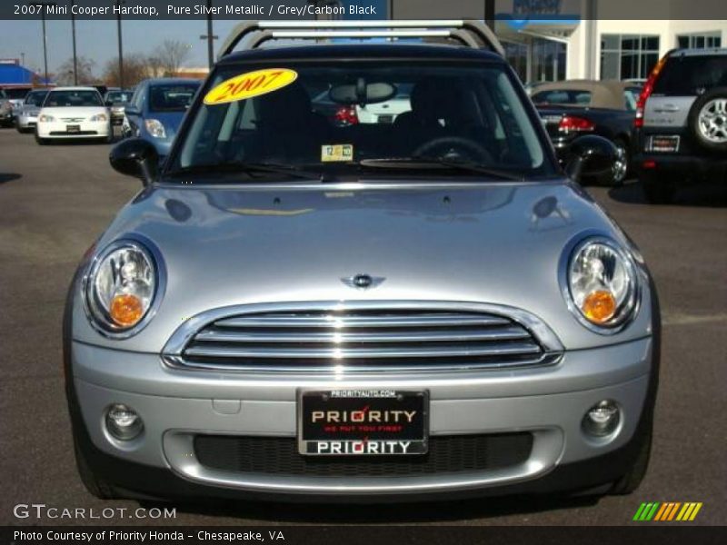 Pure Silver Metallic / Grey/Carbon Black 2007 Mini Cooper Hardtop