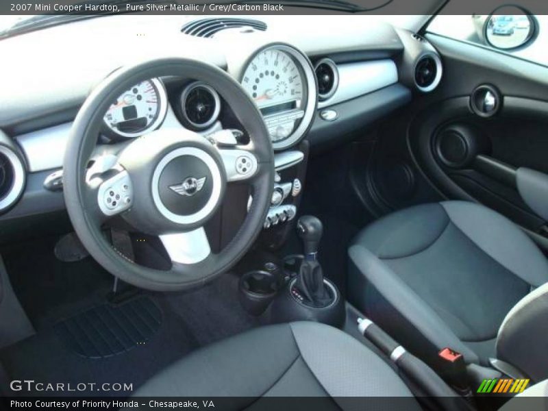 Pure Silver Metallic / Grey/Carbon Black 2007 Mini Cooper Hardtop
