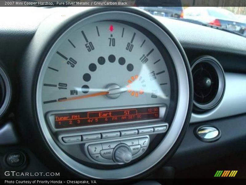 Pure Silver Metallic / Grey/Carbon Black 2007 Mini Cooper Hardtop
