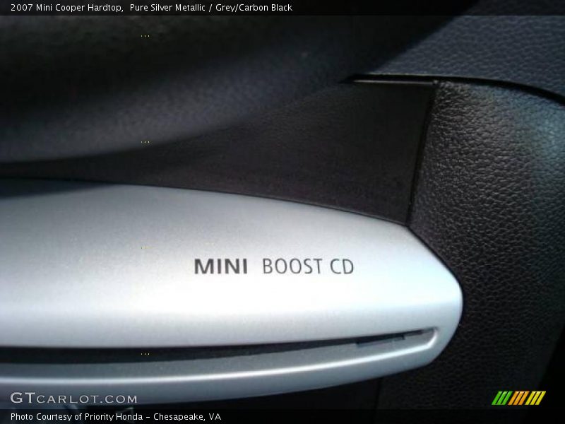 Pure Silver Metallic / Grey/Carbon Black 2007 Mini Cooper Hardtop