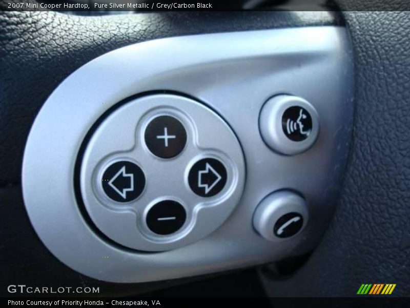 Pure Silver Metallic / Grey/Carbon Black 2007 Mini Cooper Hardtop