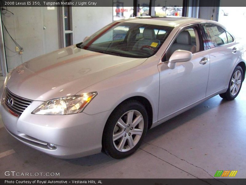 Tungsten Metallic / Light Gray 2008 Lexus ES 350