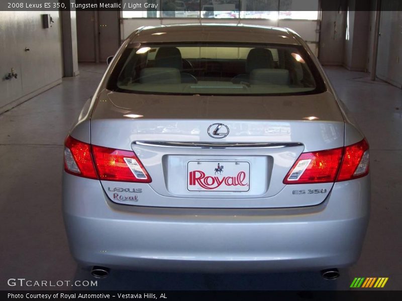 Tungsten Metallic / Light Gray 2008 Lexus ES 350