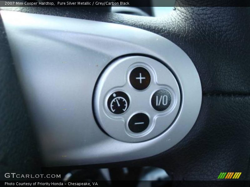 Pure Silver Metallic / Grey/Carbon Black 2007 Mini Cooper Hardtop