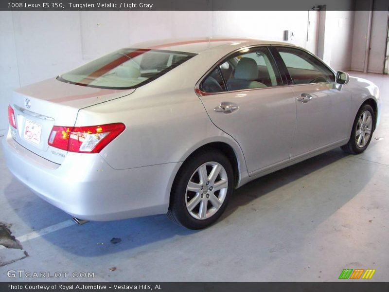 Tungsten Metallic / Light Gray 2008 Lexus ES 350