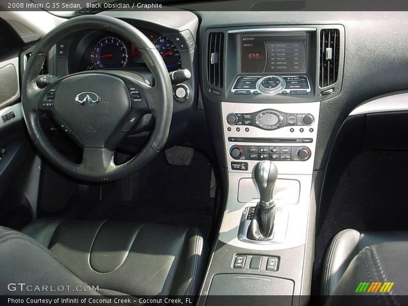 Black Obsidian / Graphite 2008 Infiniti G 35 Sedan