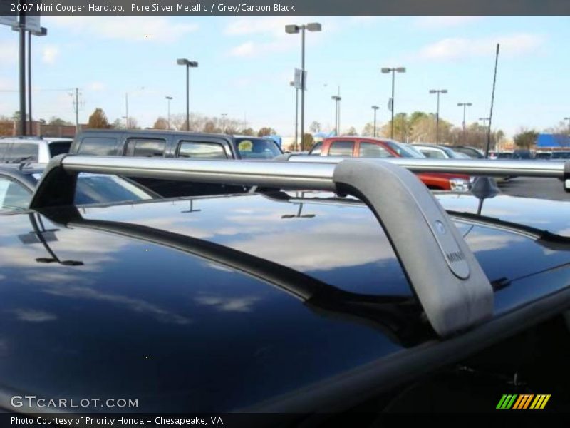 Pure Silver Metallic / Grey/Carbon Black 2007 Mini Cooper Hardtop