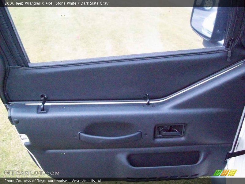 Stone White / Dark Slate Gray 2006 Jeep Wrangler X 4x4