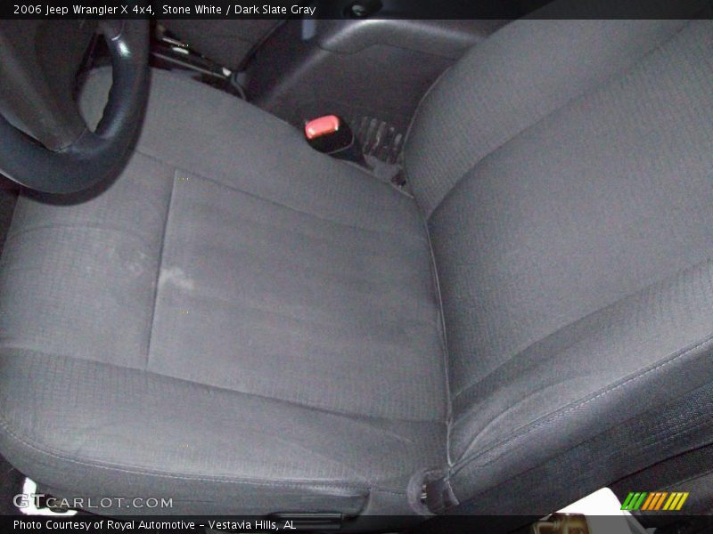 Stone White / Dark Slate Gray 2006 Jeep Wrangler X 4x4