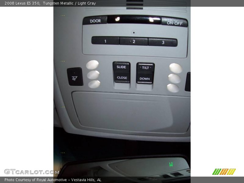 Tungsten Metallic / Light Gray 2008 Lexus ES 350