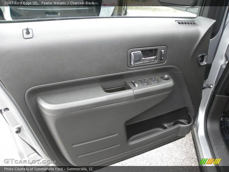 Pewter Metallic / Charcoal Black 2007 Ford Edge SEL