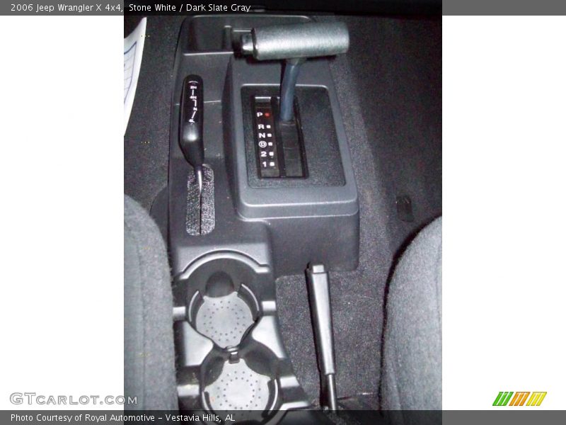 Stone White / Dark Slate Gray 2006 Jeep Wrangler X 4x4