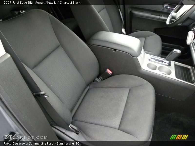 Pewter Metallic / Charcoal Black 2007 Ford Edge SEL