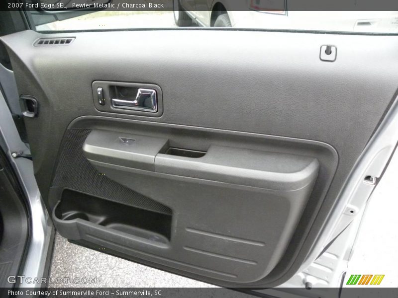 Pewter Metallic / Charcoal Black 2007 Ford Edge SEL