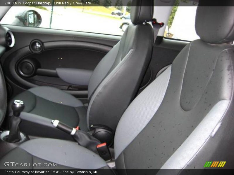Chili Red / Grey/Black 2008 Mini Cooper Hardtop