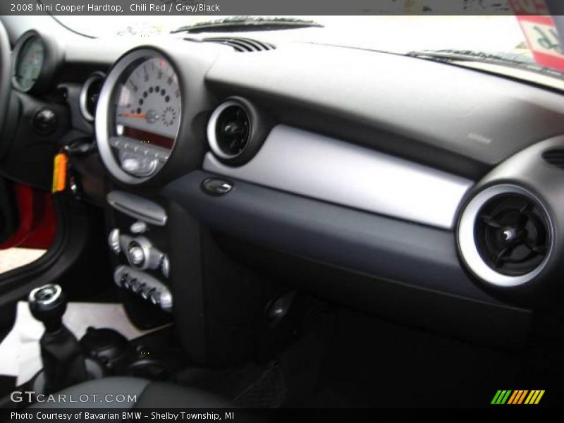 Chili Red / Grey/Black 2008 Mini Cooper Hardtop