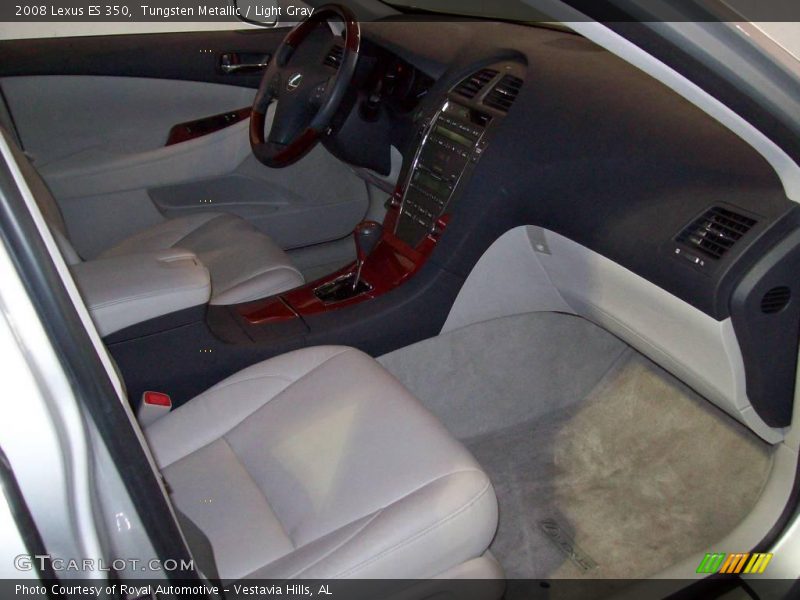 Tungsten Metallic / Light Gray 2008 Lexus ES 350