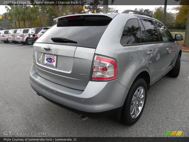 Pewter Metallic / Charcoal Black 2007 Ford Edge SEL