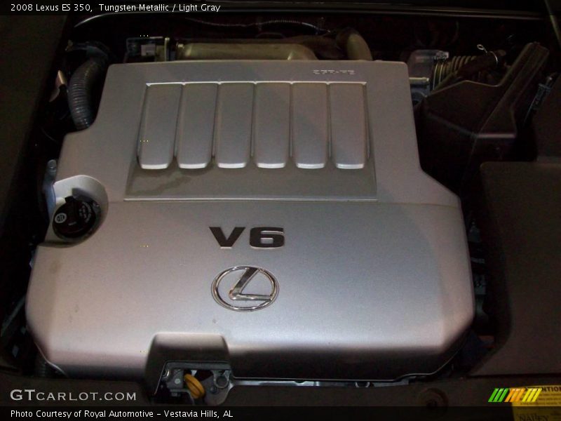 Tungsten Metallic / Light Gray 2008 Lexus ES 350