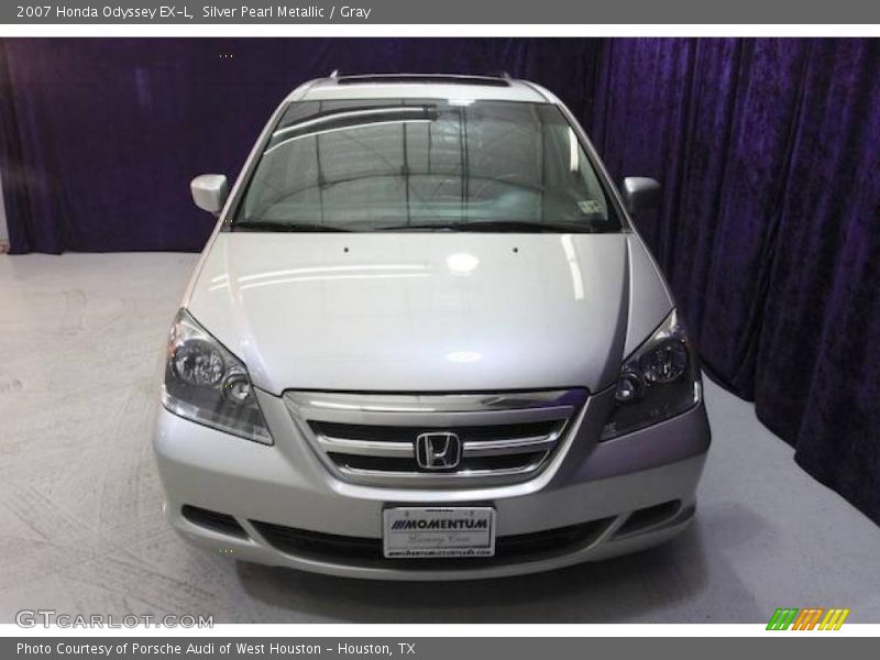 Silver Pearl Metallic / Gray 2007 Honda Odyssey EX-L