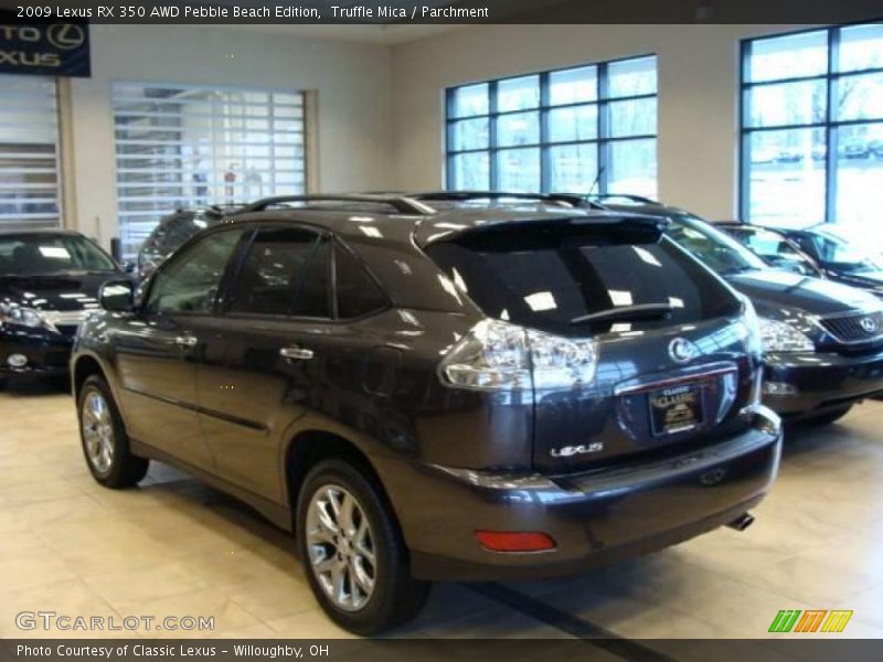 Truffle Mica / Parchment 2009 Lexus RX 350 AWD Pebble Beach Edition