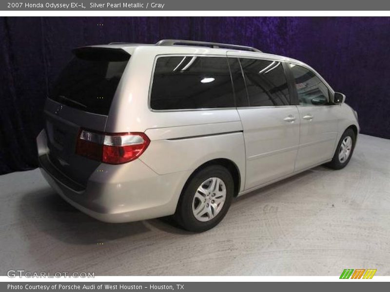 Silver Pearl Metallic / Gray 2007 Honda Odyssey EX-L