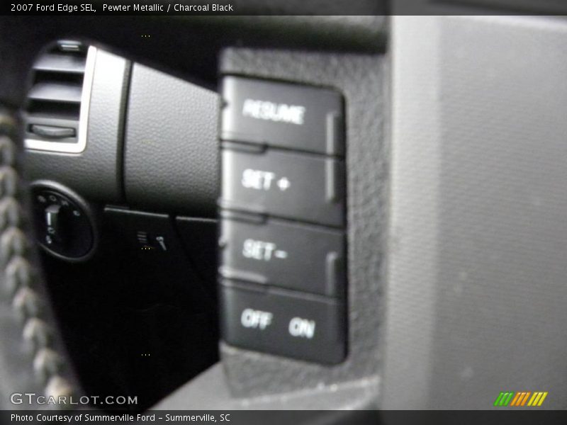 Pewter Metallic / Charcoal Black 2007 Ford Edge SEL