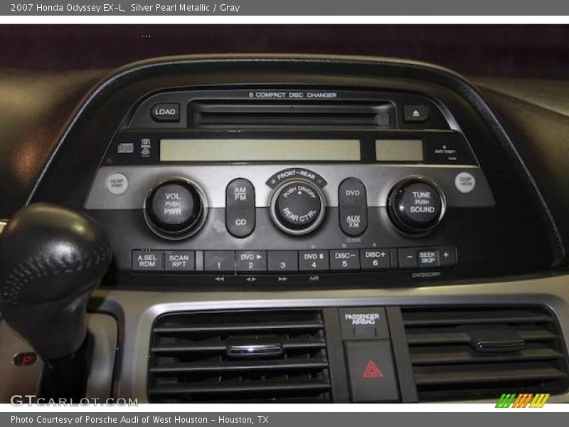 Silver Pearl Metallic / Gray 2007 Honda Odyssey EX-L