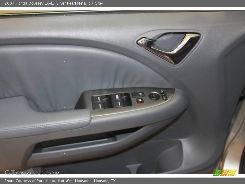 Silver Pearl Metallic / Gray 2007 Honda Odyssey EX-L