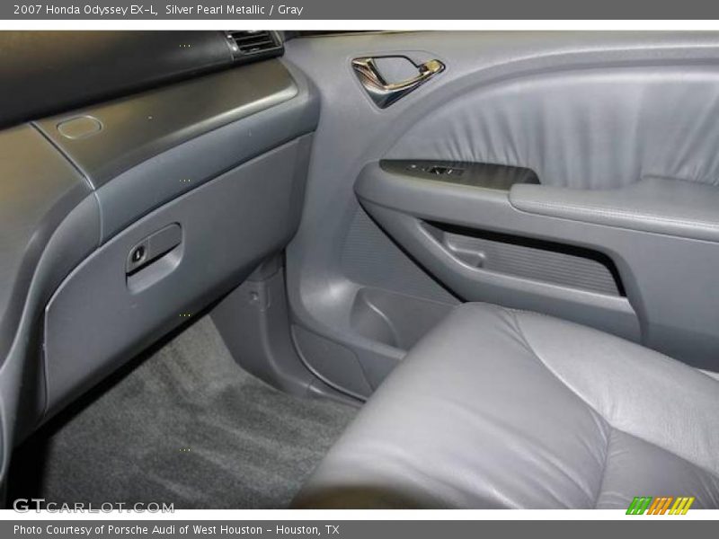 Silver Pearl Metallic / Gray 2007 Honda Odyssey EX-L