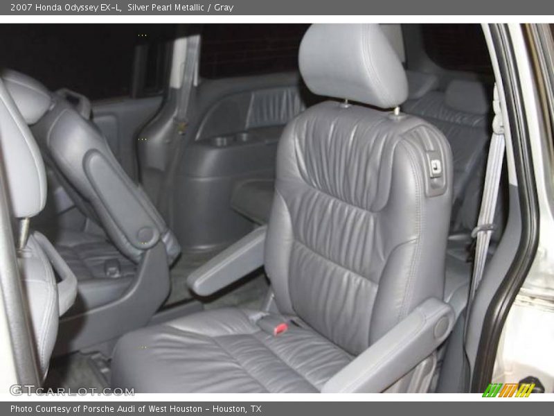 Silver Pearl Metallic / Gray 2007 Honda Odyssey EX-L