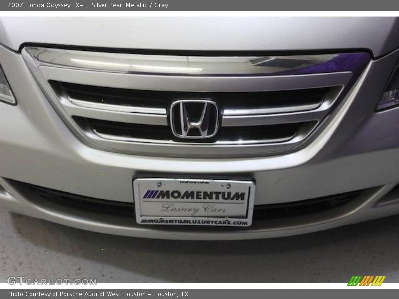Silver Pearl Metallic / Gray 2007 Honda Odyssey EX-L
