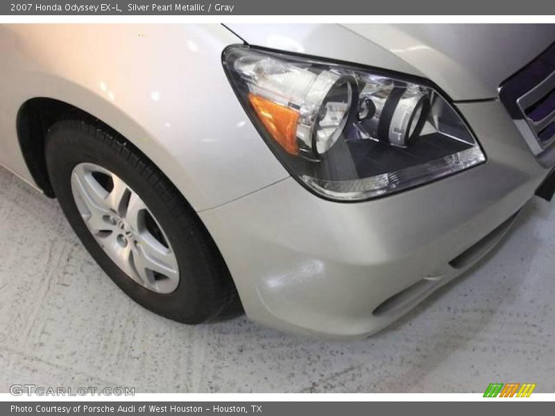 Silver Pearl Metallic / Gray 2007 Honda Odyssey EX-L