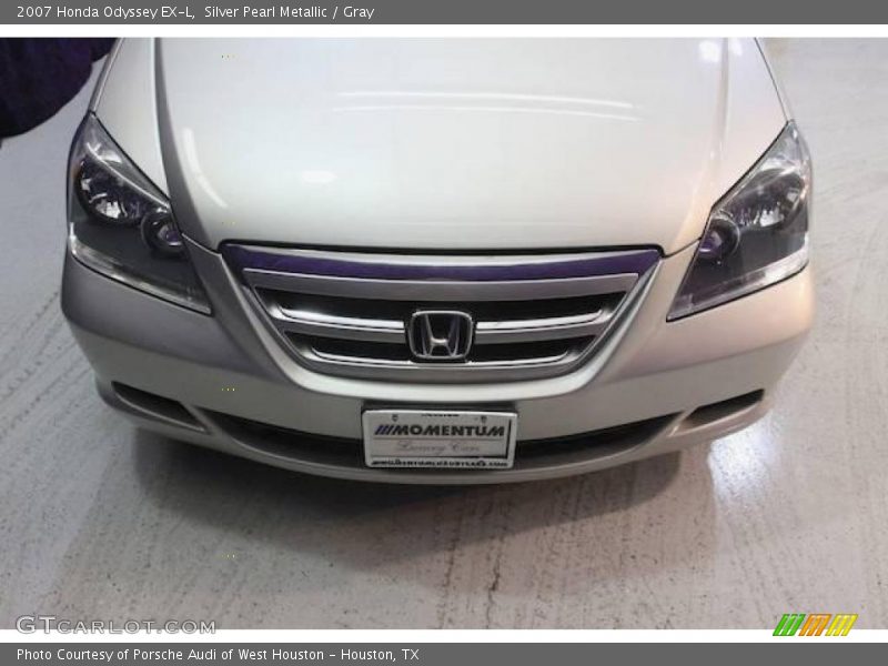Silver Pearl Metallic / Gray 2007 Honda Odyssey EX-L