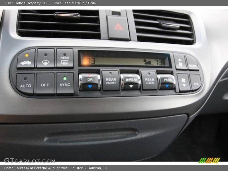 Silver Pearl Metallic / Gray 2007 Honda Odyssey EX-L