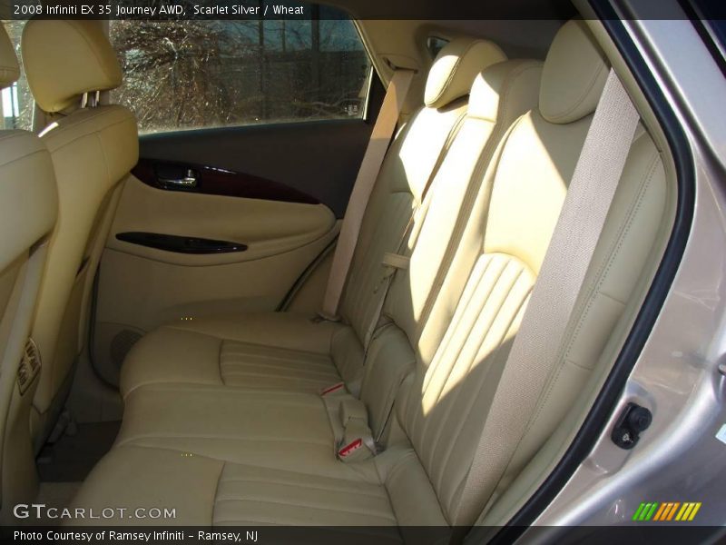 Scarlet Silver / Wheat 2008 Infiniti EX 35 Journey AWD