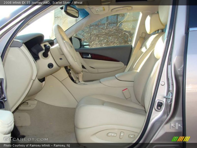Scarlet Silver / Wheat 2008 Infiniti EX 35 Journey AWD