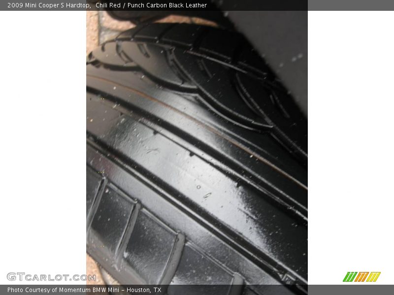 Chili Red / Punch Carbon Black Leather 2009 Mini Cooper S Hardtop