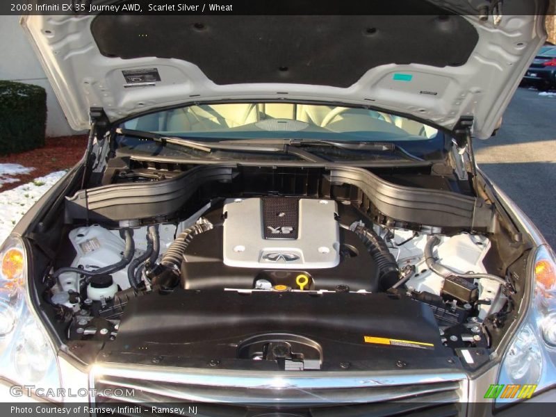Scarlet Silver / Wheat 2008 Infiniti EX 35 Journey AWD