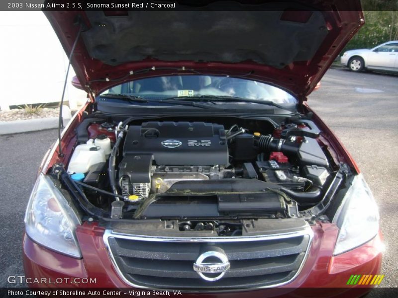 Sonoma Sunset Red / Charcoal 2003 Nissan Altima 2.5 S