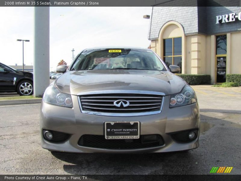 Platinum Graphite / Stone 2008 Infiniti M 35 S Sedan