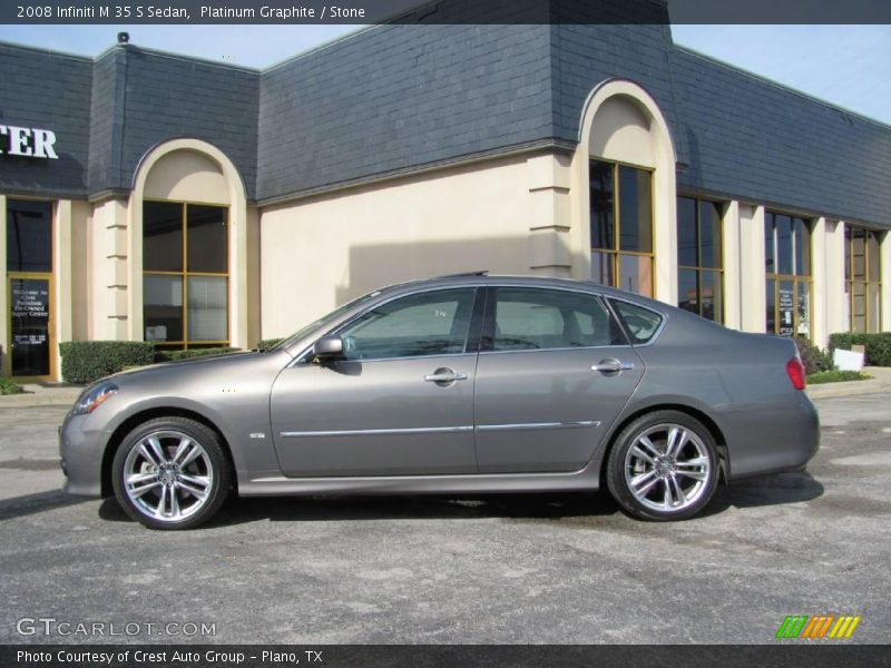 Platinum Graphite / Stone 2008 Infiniti M 35 S Sedan