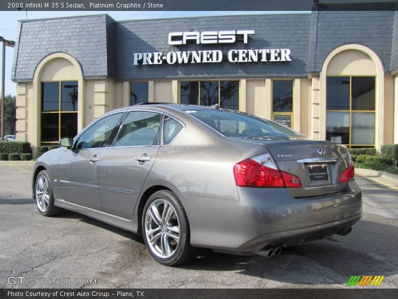 Platinum Graphite / Stone 2008 Infiniti M 35 S Sedan