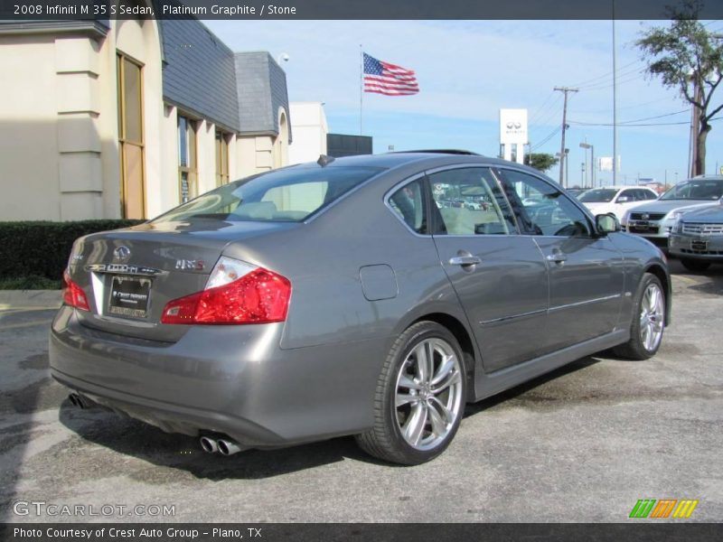 Platinum Graphite / Stone 2008 Infiniti M 35 S Sedan