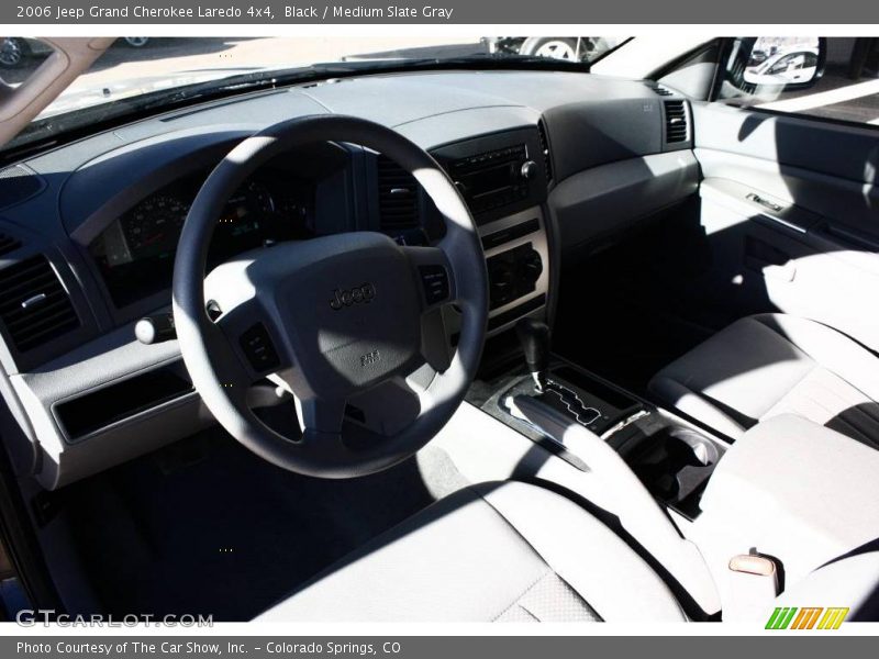 Black / Medium Slate Gray 2006 Jeep Grand Cherokee Laredo 4x4